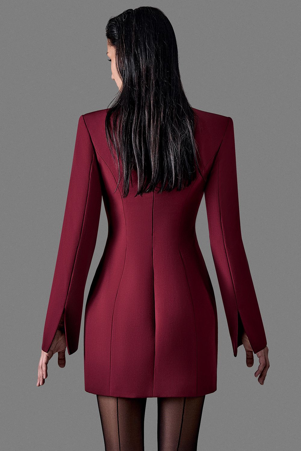 vestido con escote ruby