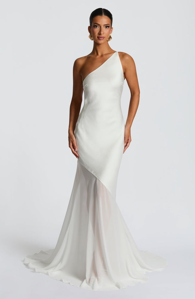 vestido ivory