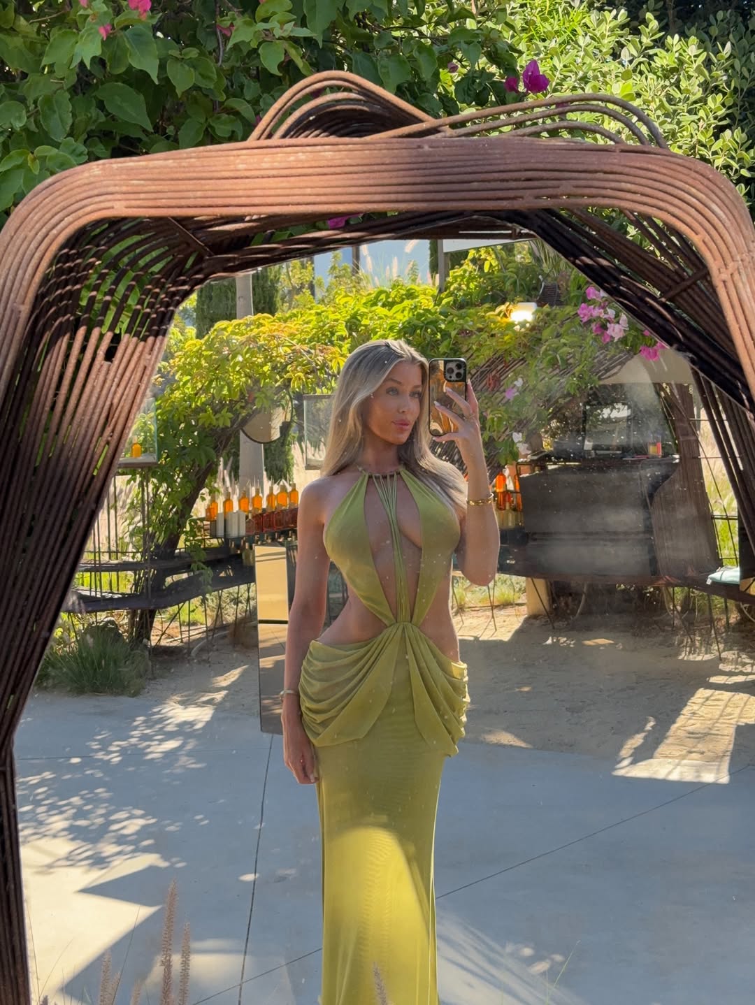 VESTIDO LIME GODDESS