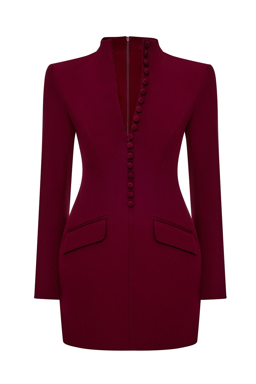 vestido con escote ruby