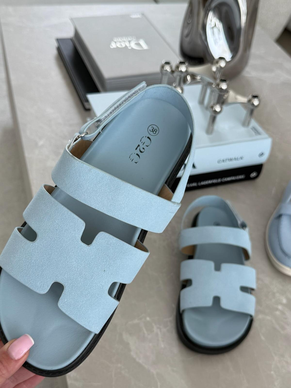 SANDALIAS AZULES CATERINO