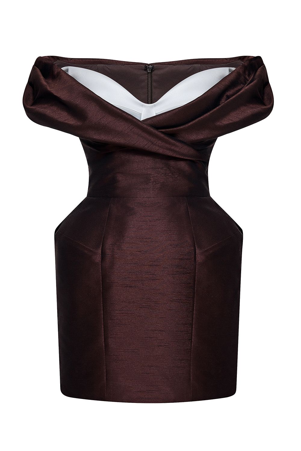 vestido con escote megan