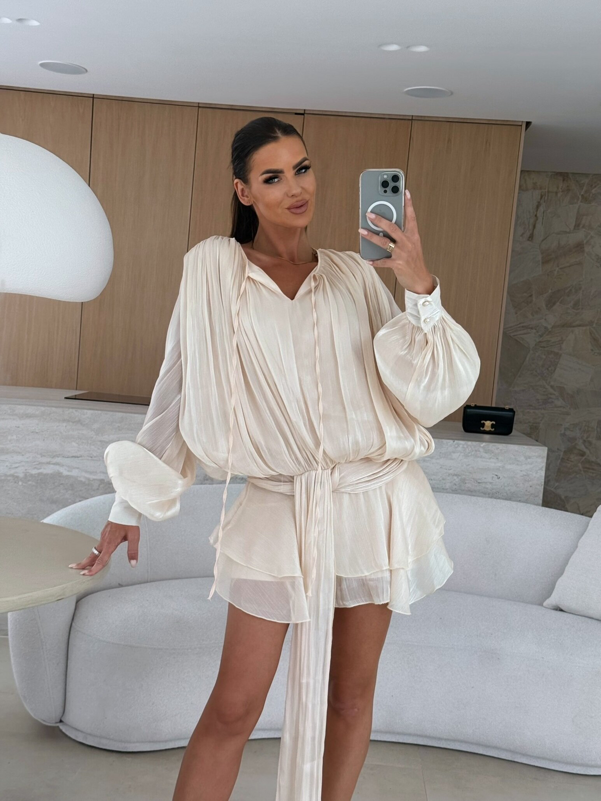 VESTIDO HEVROLETTA MINI CON SHORTS