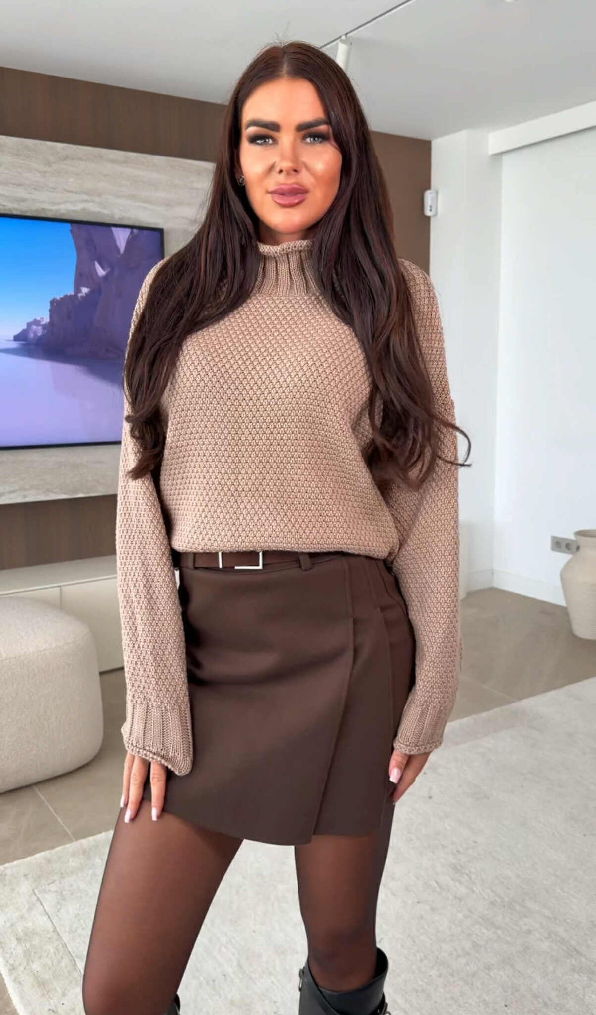Suéter Carmen beige