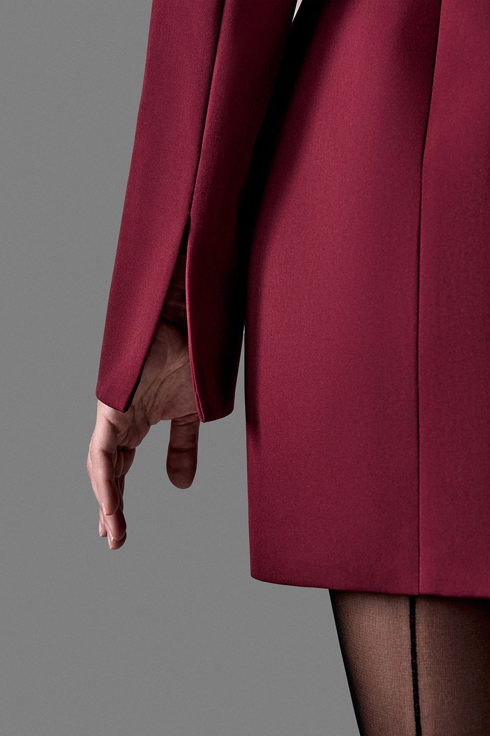 vestido con escote ruby