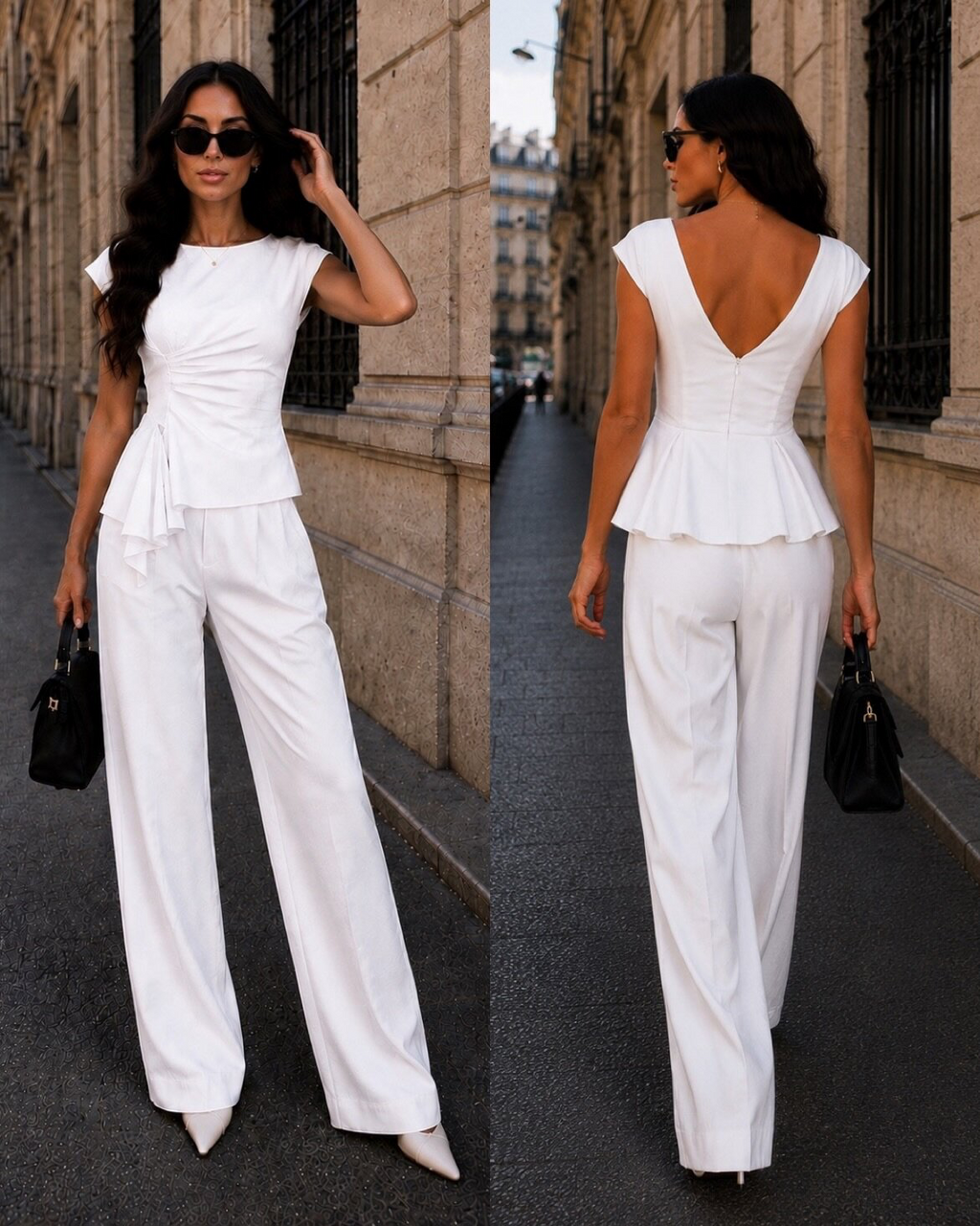 BLUSA FLORRET BLANCA