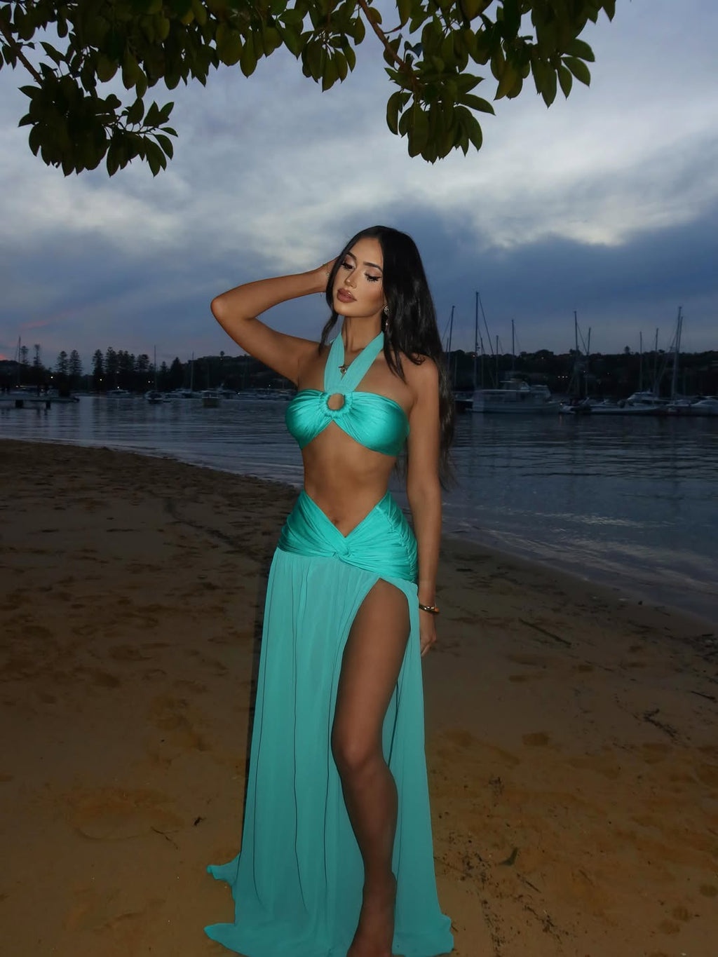 CONJUNTO SANTORINI TURQUESA