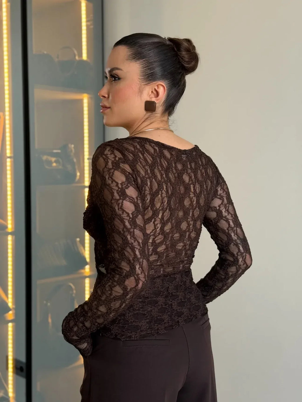 Blusa encaje