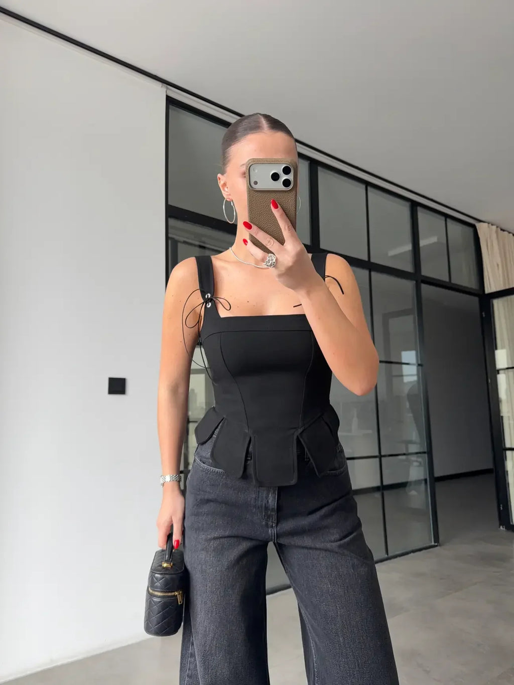 BLUSA CORSET CON DETALLES