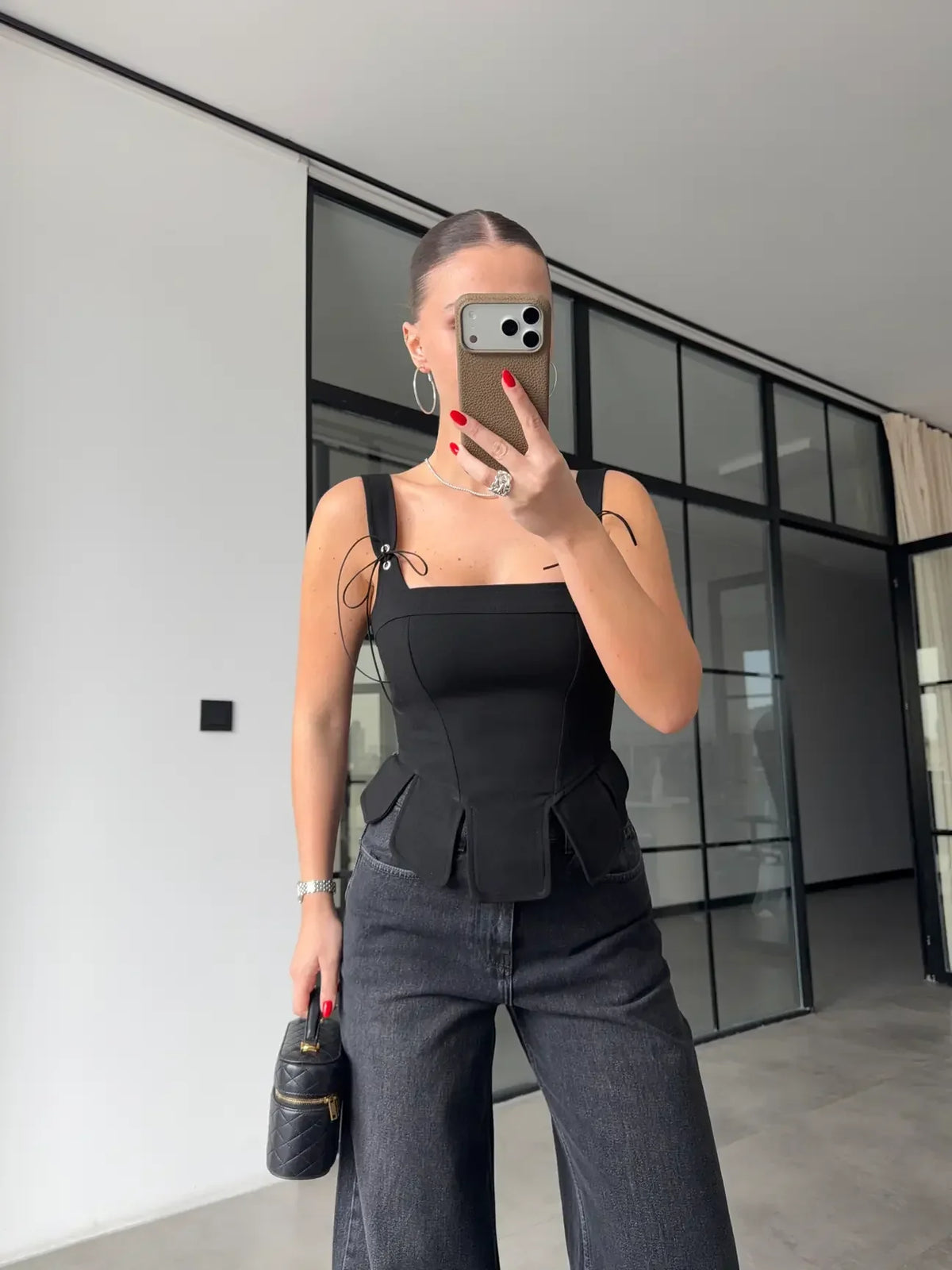 BLUSA CORSET CON DETALLES