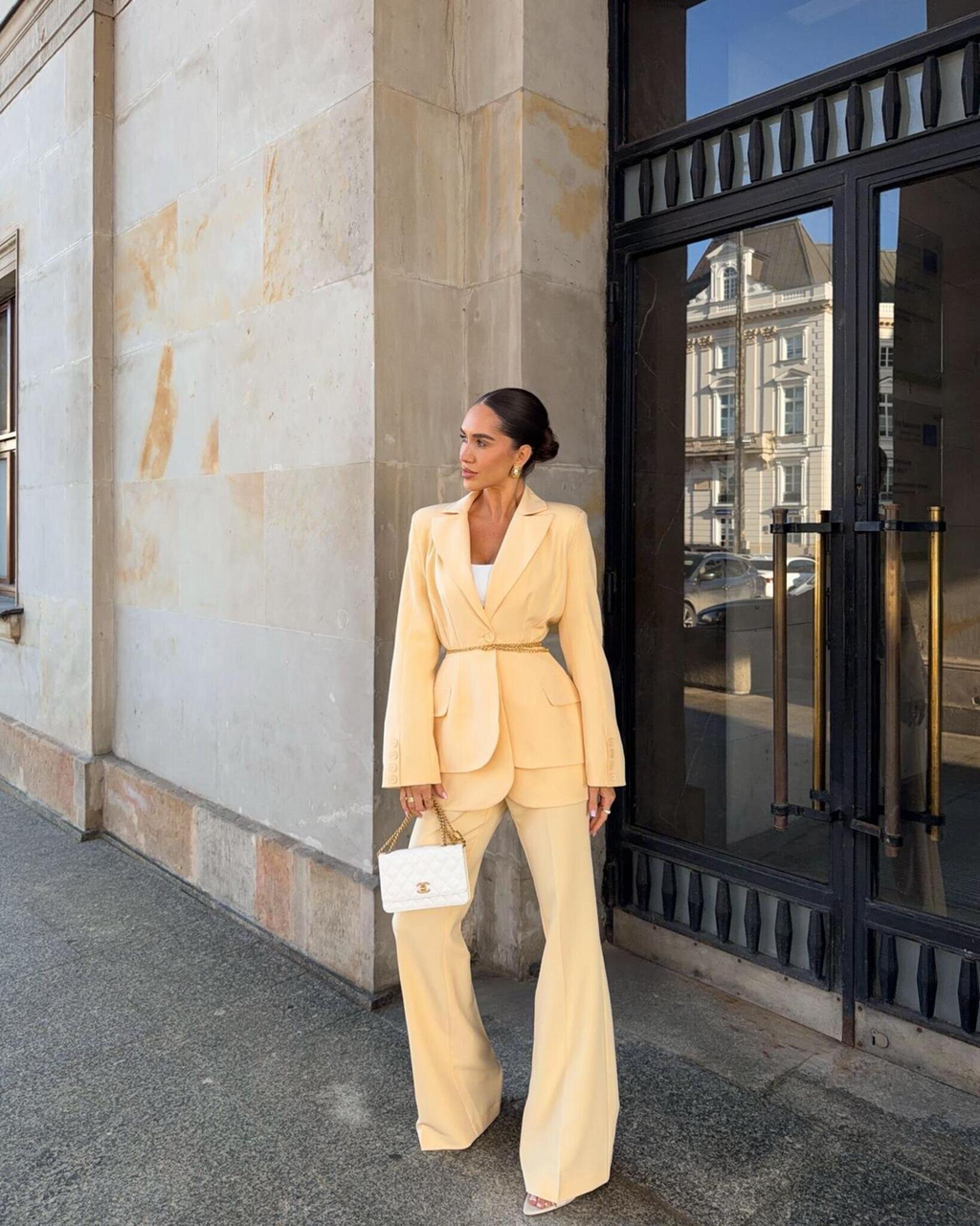 PANTALONES AMARILLO MANTEQUILLA DE NICOLETTA