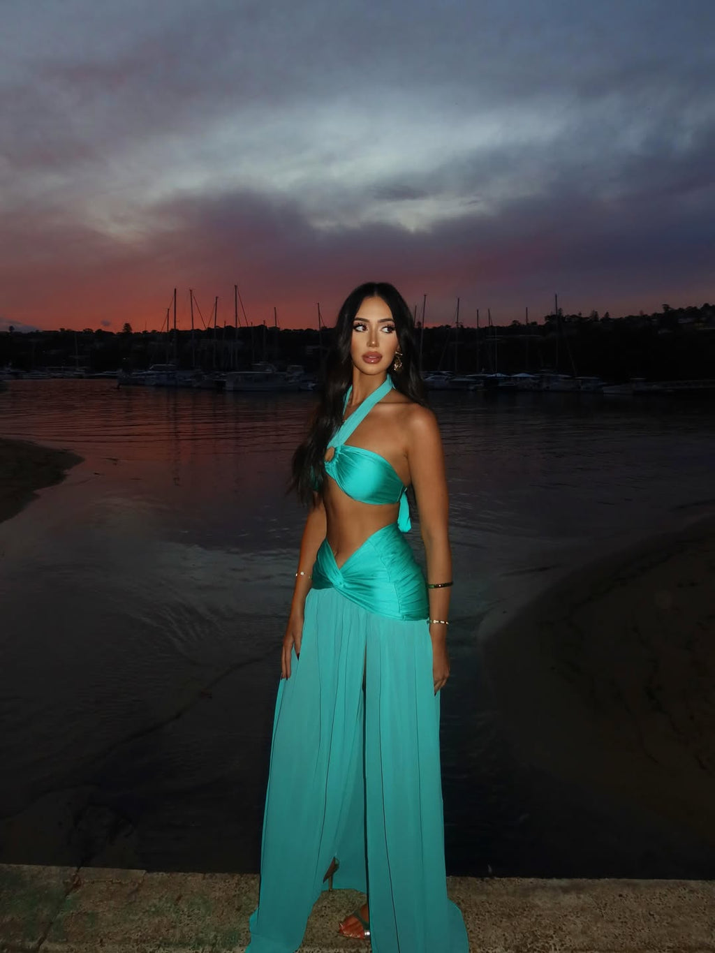 CONJUNTO SANTORINI TURQUESA