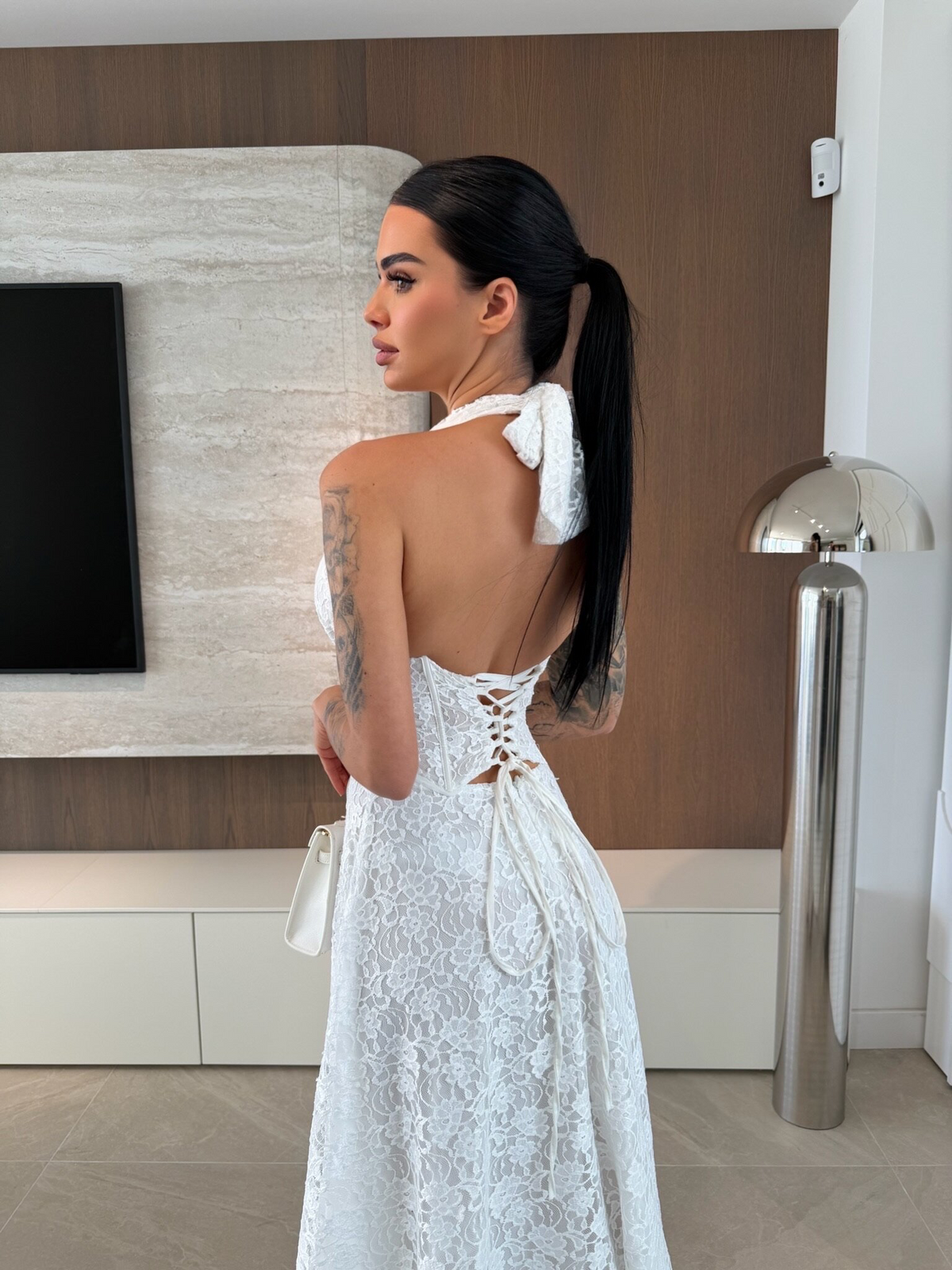 VESTIDO DE ENCAJE ARMENIASSA