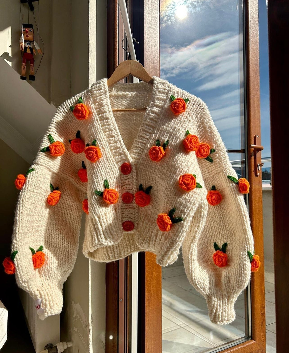 Cárdigan Orange
