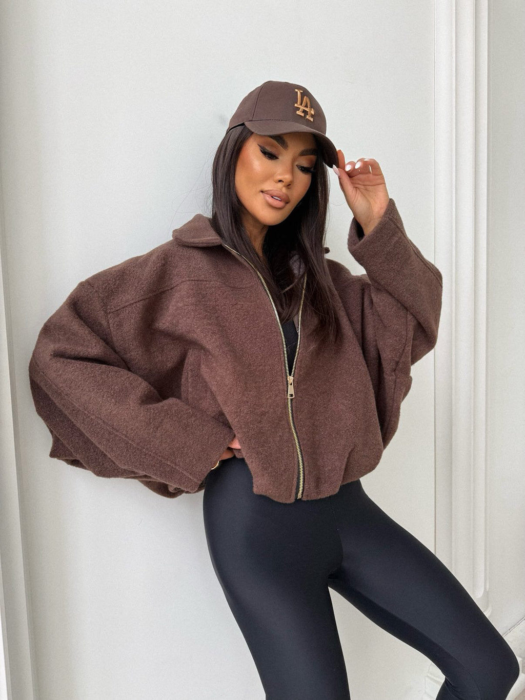 Bomber jacket Lerry chocolate