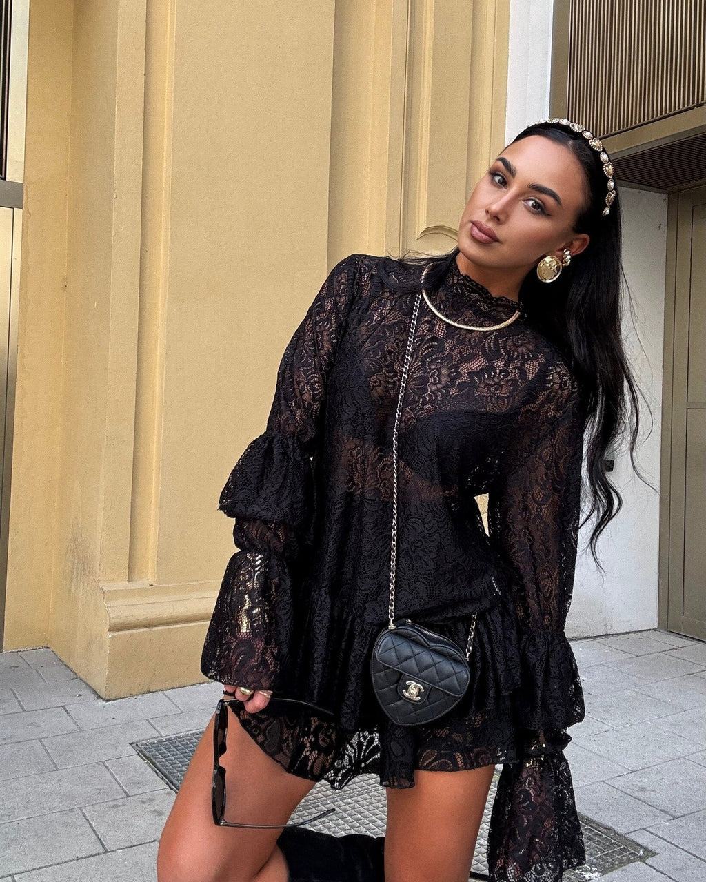 Blusa louise negro