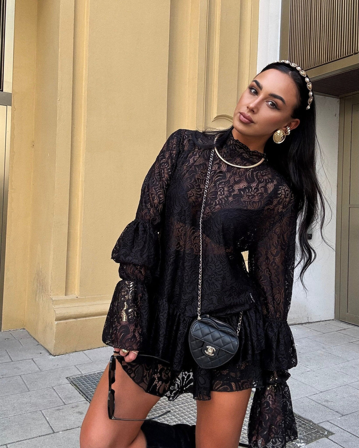 Blusa louise negro