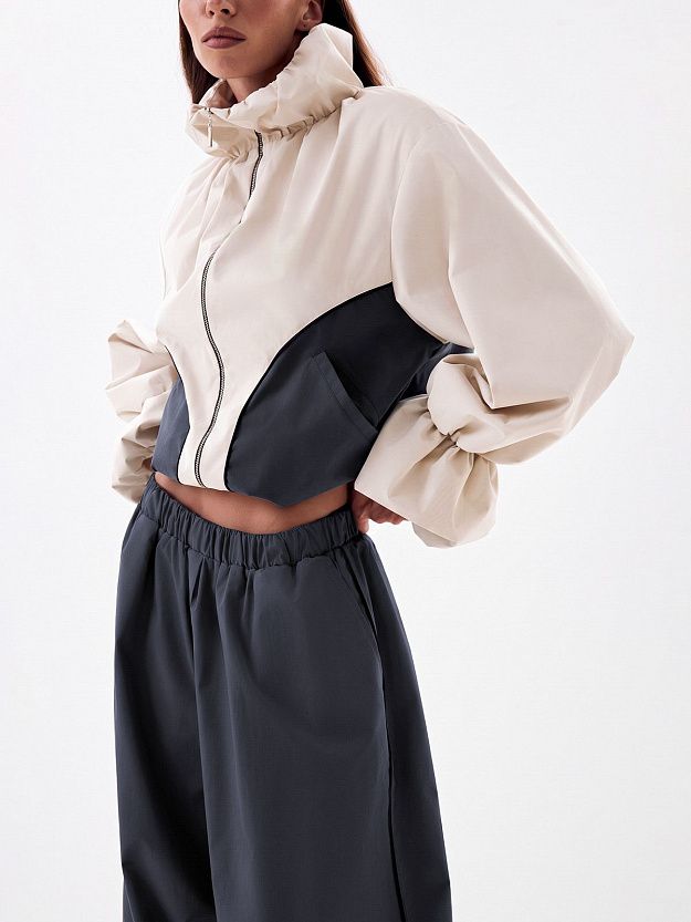 BOMBER OLIMPIYA BEIGE