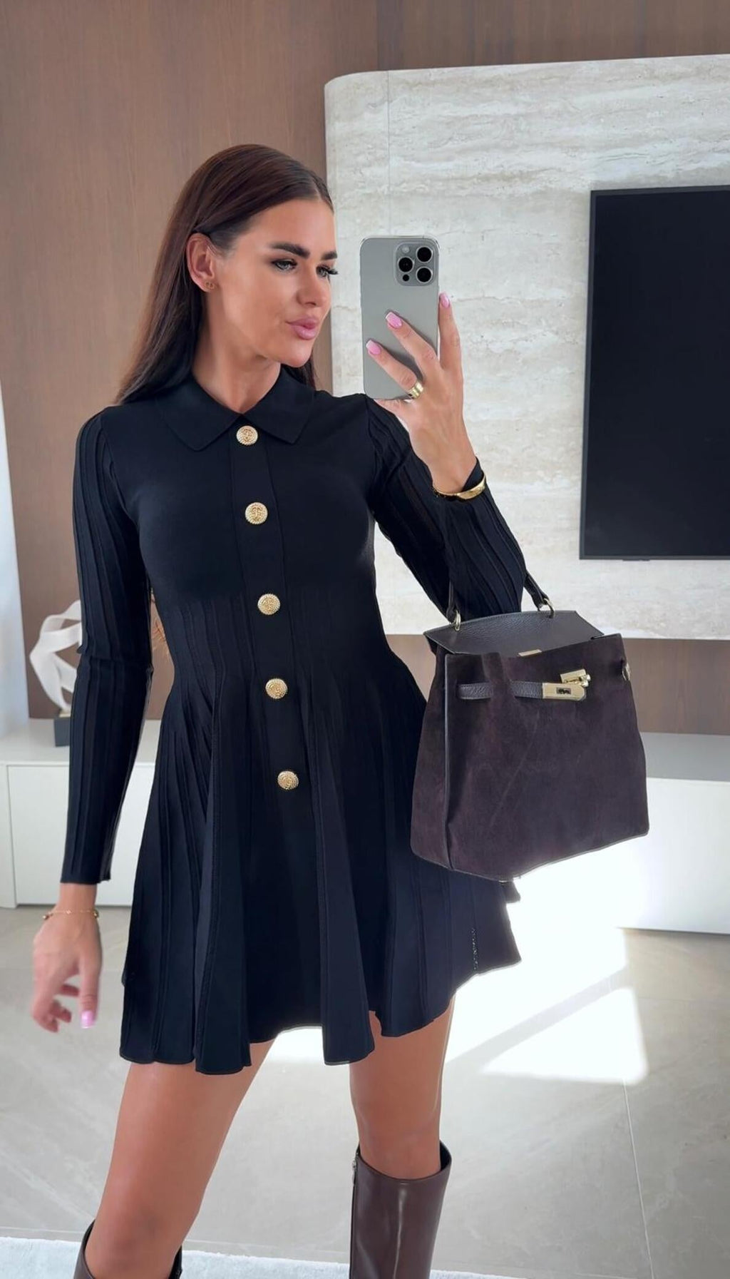 Vestido Gweene negro
