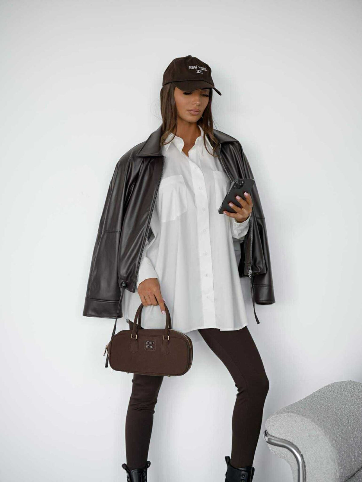 camisa oversize