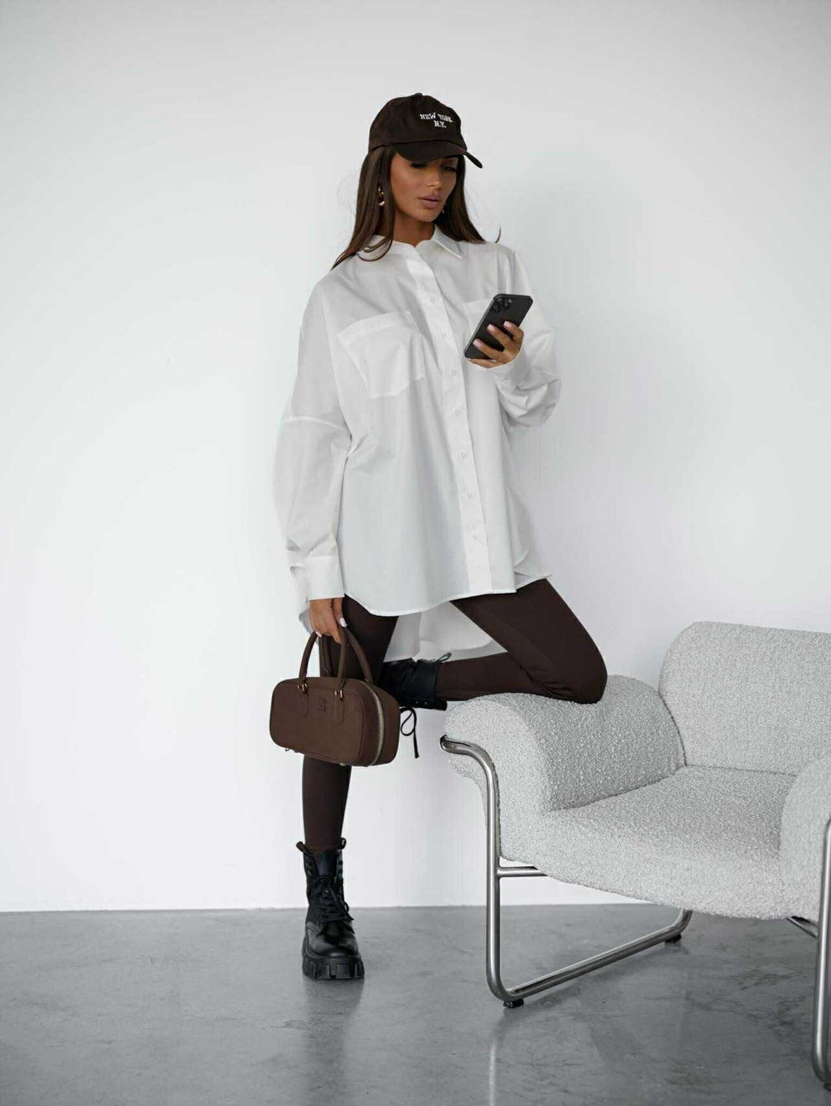 camisa oversize