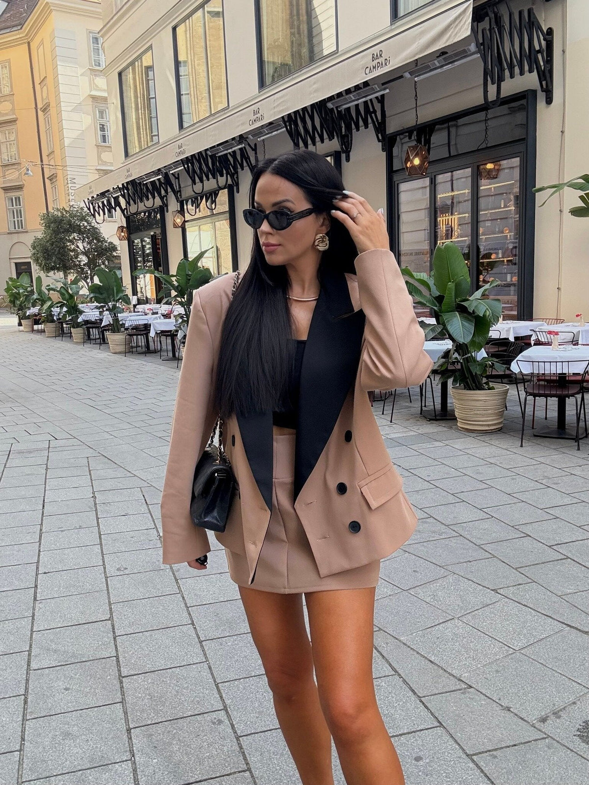 Blazer caramel